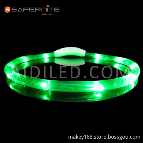 Christmas Light Up Led Collar Accessories For Dogs